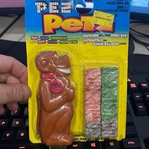vintage-pez-petz-candy-gum-dispenser 1998 Grinz